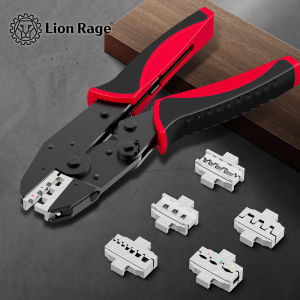 Crimping Tool Set Comes with Terminal Multi-Functional Cold Crimping Pliers Ideal Electricians Kit for Efficient Wire Task