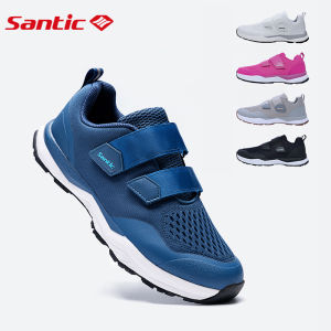 Santic Men Cycling Shoes Mountain Bike Shoes SPD Multi-purpose Running Shoes Women Bike Shoes KMS20025