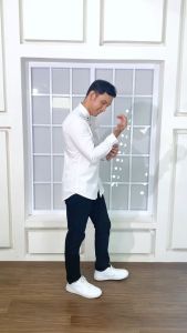 kemeja casual lengan panjang/kemeja kerja/ kemeja cotton polos