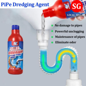 🇸🇬【SG stock】Powerful Sink Drain Cleaners Pipe Dredging Agent Kitchen Toilet And Sewer blocking Clean Deodorant Dredge kitchen sewer pipes Drain Cleaner deodorant strong pipeline dredge agent toilet to clear Sink Drain Cleaner Chemical for Toilet