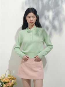 YUEZHONGWEI | Dopamine Fashion Turtleneck Knitwear Slim Fit Short Style