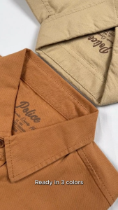 POLICE Kemeja Polos Cotton Regular Fit Pria