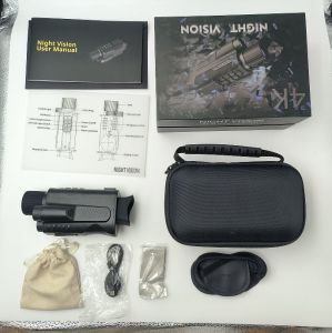 Night Vision Binoculars Infrared Night Vision Goggles for Adults 8X Digital Zoom 40MP 2600mAh Rechargeable Photo Video 4K 600M