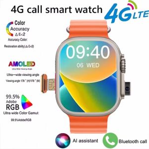 Bluetooth Smartwatch BW9 Pro Smart Watch Support 4G SIM Card SmartWatch for Women Electronic Men Fitness Tracker Cellular Network Sports Mode Watch APP Download