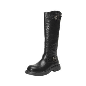 Josiny | New Waste Style Below Knee Boots