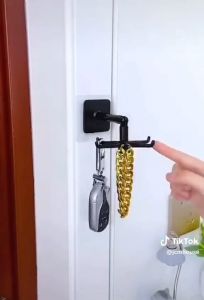 Hook Gantungan 6 Kait Putar 360\" Serbaguna Holder Tempel Gantungan Putar Dapur