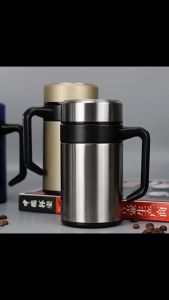 Gelas Mug Tumbler Thermo Mugs 400ml Stainless Tea Insulated Cup Coffee Thermos Botol Minum