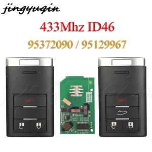 JYQ 95372090 / 95129967 Keyless Smart Remote Car Key 433MHz ID46 Chip For Chevrolet Holden GM Captiva 2014-2018 Auto Fob Contol
