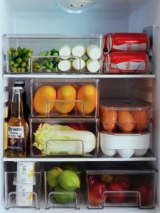 Refrigerator Crisper Acrylic Storage Box: Optimize Your Kitchen Space
