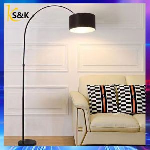 S&K【ready stock】Fishing light Floor Lamp living room bedroom Lights bedside table Modern lamps