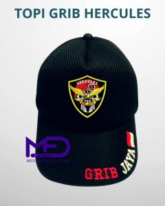 Topi GRIB Jaya mess Hitam Topi Hercules jaring