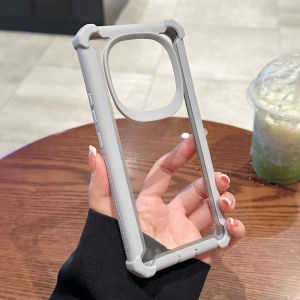 Luxury Armor 2IN1 Transparent Phone Case For Redmi Note 15 Pro Plus 14 Pro 4G/5G 15C 173mm 171mm 14C Four-coner Shockproof Cover