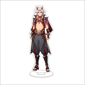 Bandai | Mô Hình Acrylic Anime Genshin Impact 16CM - Đồ Trang Trí Bàn Làm Việc Với Hình ZhongLi Venti Nahida Diluc Ragnvindr Quà Tặng Dễ Thương Đồ Sưu Tầm