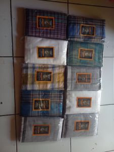Sarung tenun gajah unggul motif salur