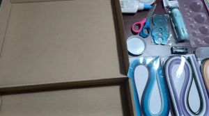 Quill gift set quilting paper template tool tools pen for creating greeting card paper crafts art wall decoration display paper charm keychain jewellery jewelry Quill Beginner Set