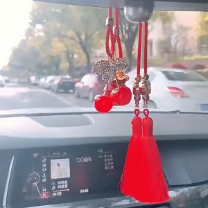 Good Luck Apple Car Hanging Decoration