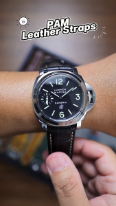 สายนาฬิกาแบบหนังรุ่น Pam Leather Strap