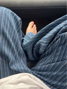 Quần Ống Rộng Kẻ Sọc Cổ Điển Cỡ Lớn 300 Pound Cho Nam Mùa Hè Mỏng Rộng Rãi Đa Năng Thon Gọn Thẳng Quần Dài