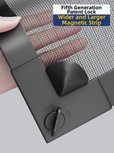 ZTION | Self-Install Removable Self-Adhesive Anti-Mosquito Magnetic Lock Window Screen Net