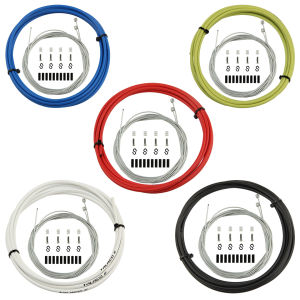 NFOX Mountain Road Bike Universal Brake Cable Housing Kit Bicycle Derailleur Shift Lever Inner Cables Housing End Caps Accessori