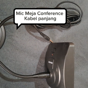 Mikrofon Profesional untuk Acara Berbicara & Podium