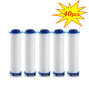 10-40pcs Shower Head Replacement PP Cotton Filter Water Purification Bathroom Accessories for Universal Shower Water Cleaning