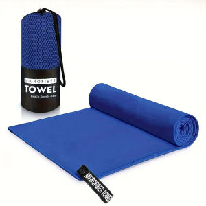Khăn Thể Thao Microfiber Siêu Thấm Nhẹ Nhanh Khô Để Chạy Bộ Tập Yoga Thể Dục Bóng Rổ Cắm Trại Đi Bộ Đường Dài Đi Biển Bơi