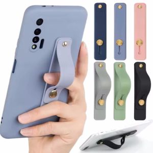 Mobile Phone Holder Finger Ring Push-pull Wrist Band Grip Phone Stand for IPhone 13 14 Huawei Universal Phone Accessories