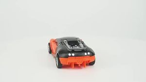 Mini 2 In 1 Car Toys One-key Deformation Car Toys Automatic Transformation Robot Model Car Diecasts Toy Boys Gifts Children Toy