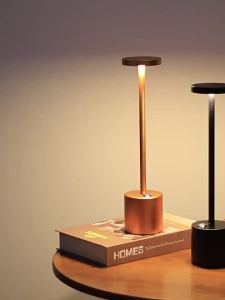 Arkady LED Table Lamp Touch Sensor Rechargeable Desktop Night Light Wireless Reading Lamp for Restaurant Hotel Bar Bedroom Decor Light