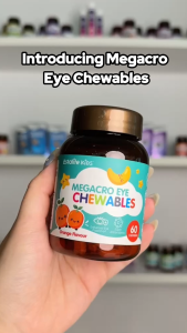 Estalife Kids MegaCro + Lutein Eye Chewables | Myopia and Blue Light Protection | 60s