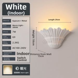 Craftsman Art | Vintage Shell Shaped Wall Light