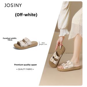 Josiny | Thick Bottom Soft Womens Half Slippers