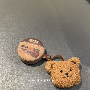 Adorable Bear Autumn Winter Earphone Case Cover Protective Shell for Huawei Freebuds4 Pro2 Pro3 4i Hard Shell Digital Accessories