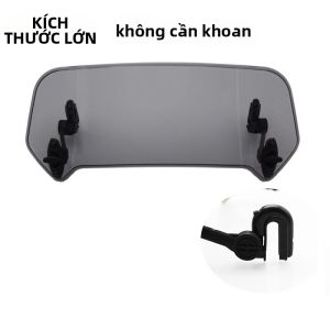 Phụ Kiện Chắn Gió Xe Máy Đa Năng Có Thể Điều Chỉnh Dành Cho BMW KAWASAKI YAMAHA HONDA SUZUKI - Phụ Kiện Nhựa