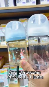 Original Pigeon PPSU / T-Ester Wide Neck SofTouch Feeding Bottle Baby (1pc) Nursing Botol Susu Bayi