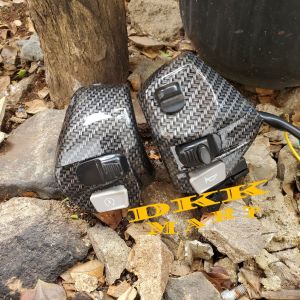 SET SAKLAR KIRI + SAKLAR KANAN MIO SPORTY / SOUL / MIO J / SOUL GT / XEON / MIO M3 / XEON RC /JUPITER MX / MIO 125 / MIO Z CARBON / SAKLAR HOLDER SWITCH SAKLAR LAMPU SEN HANDLE SWITCH TOMBOL SAKLAR SEIN KIRI SAKLAR STATER STARTER SWICTH CARBON
