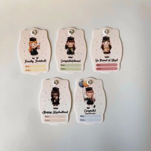 Hang Tag Ivory Graduation Girl
