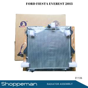 31136 FORD EVEREST FIESTA 2013 RANGER 2.2 TDCI RADIATOR ASSEMBLY M/T 605x638x26mm PA26 1ROW 1730568