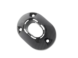 HONDA VARIO160 REAR MUFFLER END CAP EXHAUST COVER VARIO160 EKZOS END CAP PENUTUP PIPE EXHAUST COVER BLACK CARBON