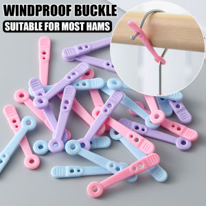 ซิลิโคนกันตกคลิปไม้แขวนเสื้อหัวเข็มขัดที่แขวนคงที่กันลื่น - สีฟรง 45 ลูก