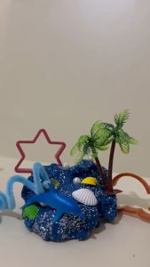 Playdoh / playdough / fundoh / Playdough kits sensory play / magic jars tema ocean laut sea
