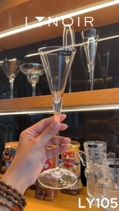 Ly Thủy Tinh Champagne - V-Flute | 160ml | [LYNOIR_LY105]