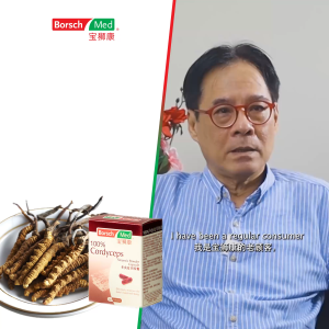 Borsch Med 100% Cordyceps Sinensis Powder Capsule 500mg x 60 capsules