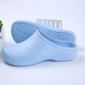 Anti-Slip Nursing Uniform Slippers for Women Low Heel Baotou Style Pressure-Injection Shoes Ideal for Office and Birthday Parties