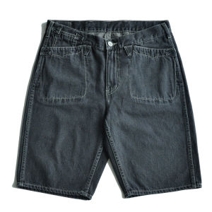 SauceZhan | Retro Washed Denim Shorts