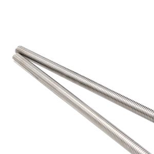 LIGE | 304 Stainless Steel Full Threaded Screw Rod 1m