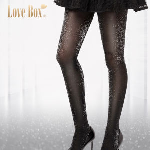 ถุงน่องเงา หนาขึ้น ผู้หญิง สองคู่ เหมาะสําหรับ ฤดูใบไม้ผลิ ฤดูใบไม้ร่วง ถุงน่องแบบบางขนาดใหญ่สูงสุด 200 ปอนด์