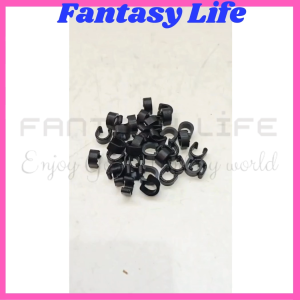 Fantasy 10pcs Klem Kabel Frame Sepeda Clip C Kabel Shifter Clamp Kabel Rem Sepeda Clamp Jalur Kabel Sepeda