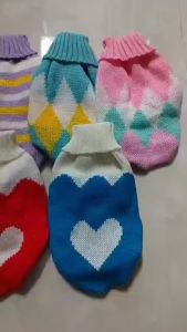 Dog Knitted Sweater S-2XL Autumn Winter For Small Dog Cat Soft Cozy Warm Clothes Chihuahua Schnauzer Pet Turtleneck Costume